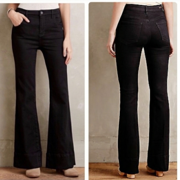 Anthropologie Pilcro Superscript Black 